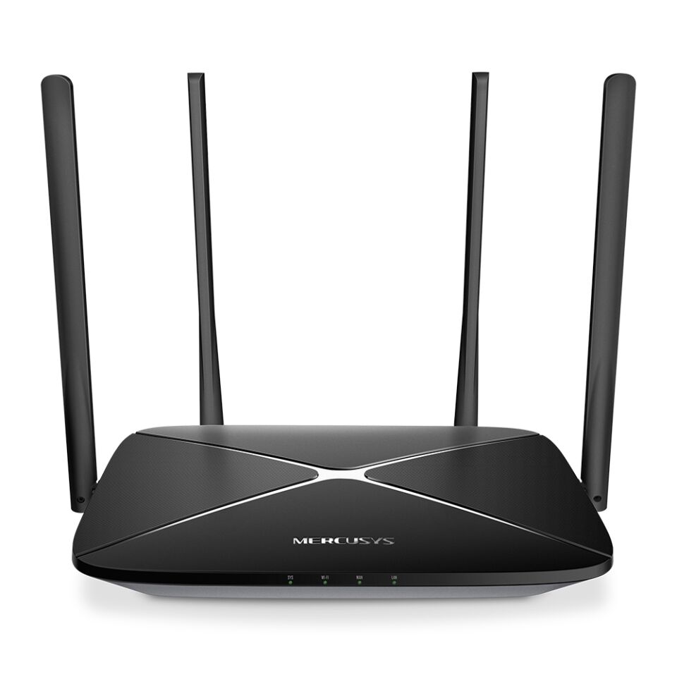 Tp-link Mercusys Ac12g Dual Bant 4 Port Kablosuz Router Ac1200