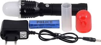 Polıce Ps-22 Cree Led + Zoom + Magnet Şarjlı El Feneri