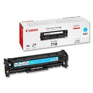 Canon Crg-718c Cyan Mavi Toner Mf728-729 Mfc8350-8580 Lbp7210