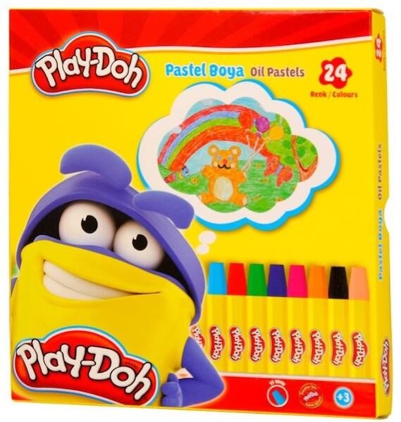 Play-doh Pastel Boya 24'lü Karton Kutu Play-pa004