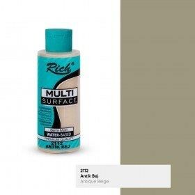 Rich Multi Surface Akrilik Boya 120 Cc Antik Bej Mls-120-2112