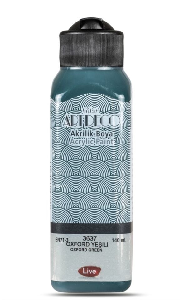 Artdeco Akrilik Boya 140ml Oxford Yeşili 3637 Lv-y-070r-3637