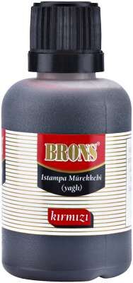 Brons Istampa Mürekkebi 50 Cc Kırmızı Br-330