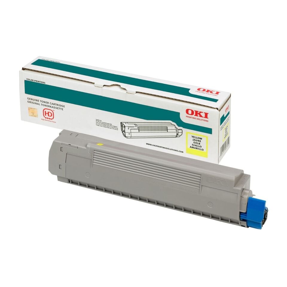 Oki Mc873-mc883 10.000 Sayfa Yellow Sarı Toner 45862814