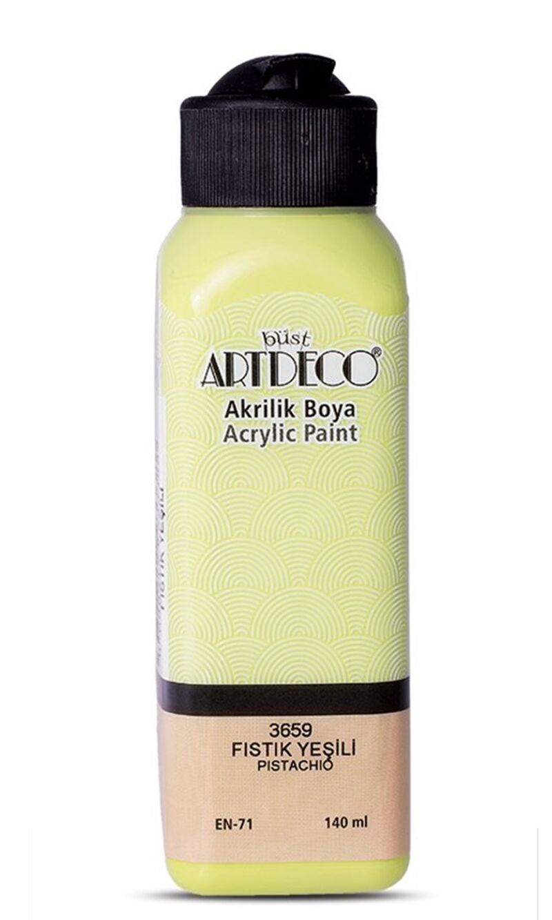 Artdeco Akrilik Boya 140ml Fıstık Yeşili 3659 Lv-y-070r-3659