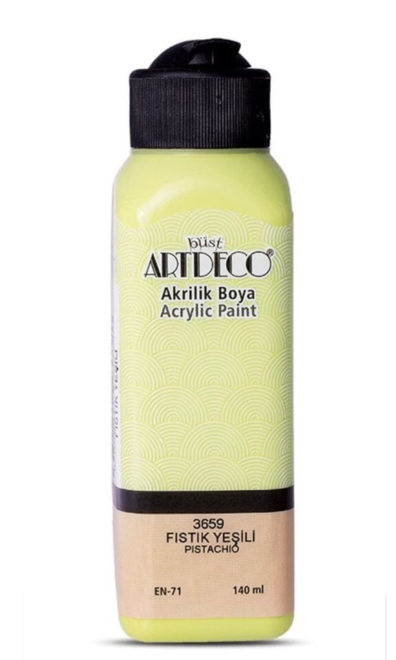 Artdeco Akrilik Boya 140ml Fıstık Yeşili 3659 Lv-y-070r-3659
