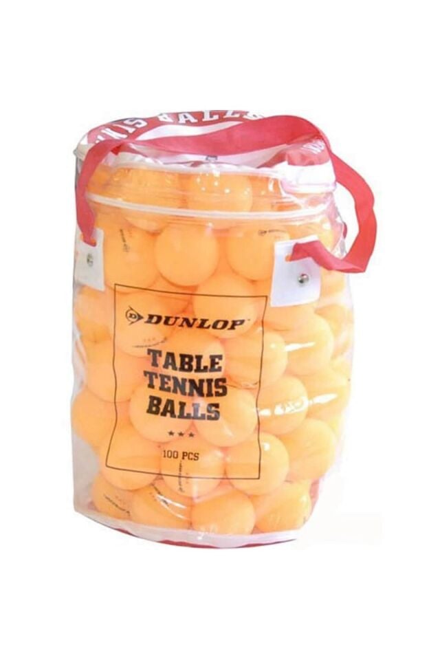 Dunlop Masa Tenisi Pinpon Topu 100'lü Turuncu Fin-201