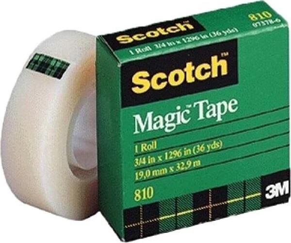 Scotch Görünmez Bant Magic 19x33 Mt 810