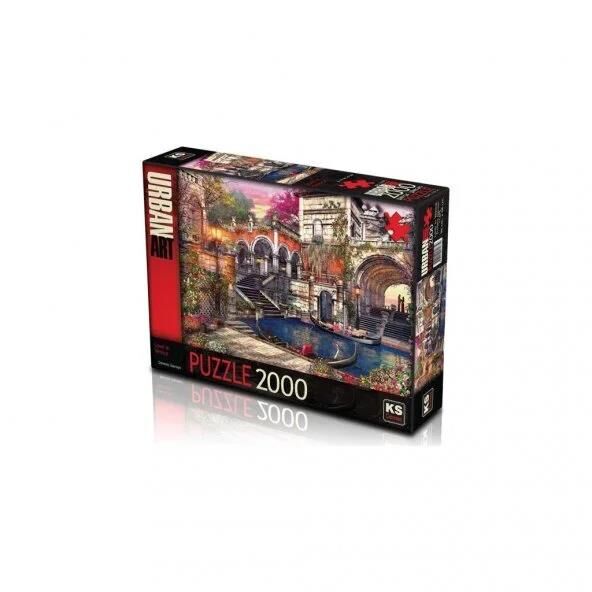 Ks Games Puzzle 2000 Parça Love İn Venice/ Dominic Davison 11475