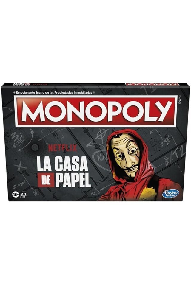 Monopoly La Casa De Papel Kutu Oyunu Has-f2725