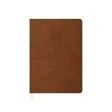 Keskin Color Ajanda 16x24 Günlük Termo Deri Ajanda Kahverengi 600021-99 ( 2025 )