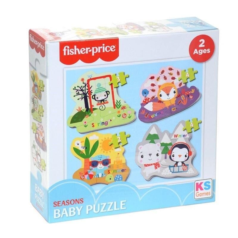 Ks Games Fısher Prıce Baby Puzzle Seasons Fb-13403