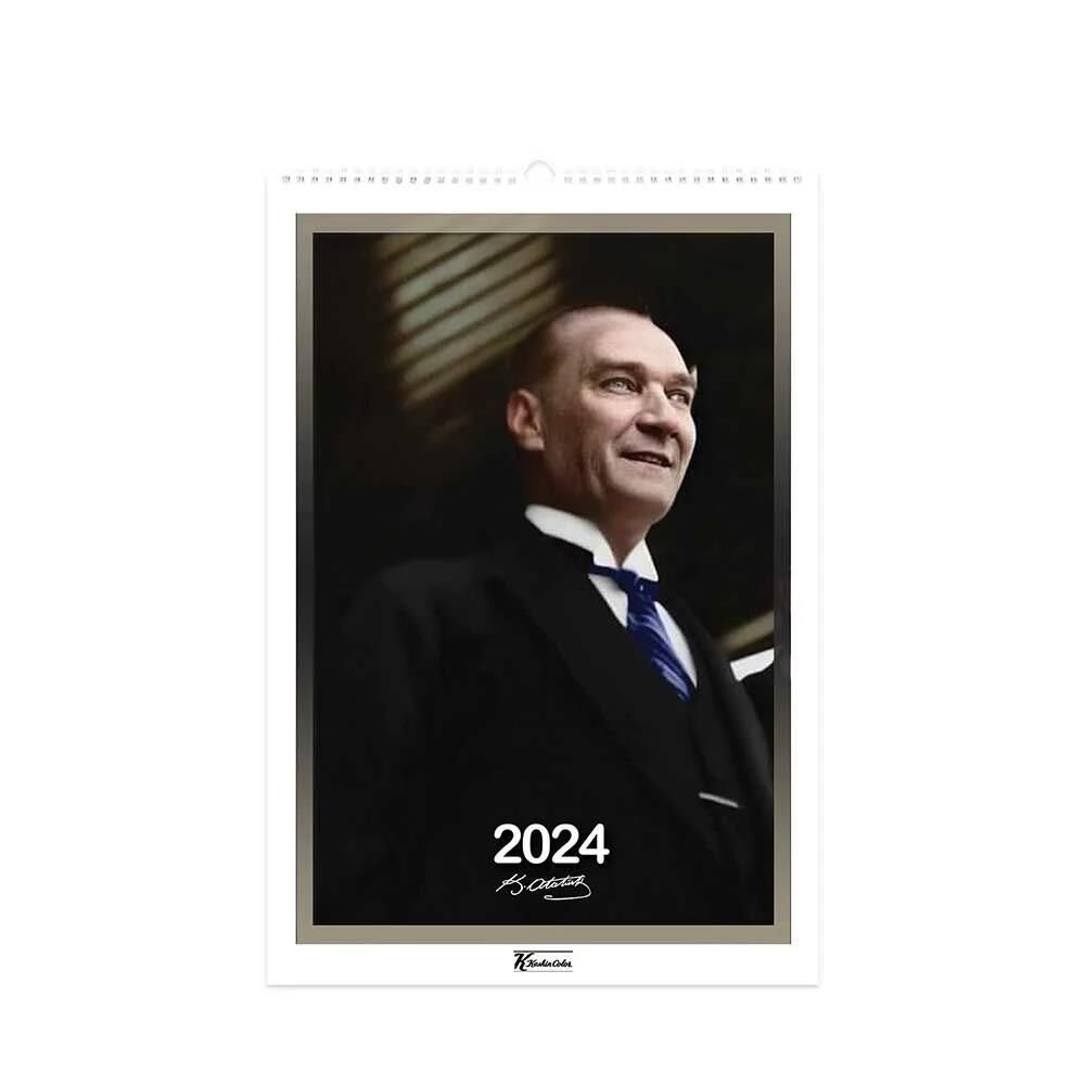 Keskin Color Takvim Duvar 31x43 12 Yp.spr. Atatürk 810520-99 (2024)