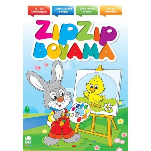 Ema Çocuk Zıpzıp Boyama Kitabı 6059657662