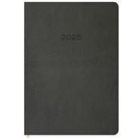 Keskin Color Günlük Termo Deri Ajanda-gri 16x24 2025