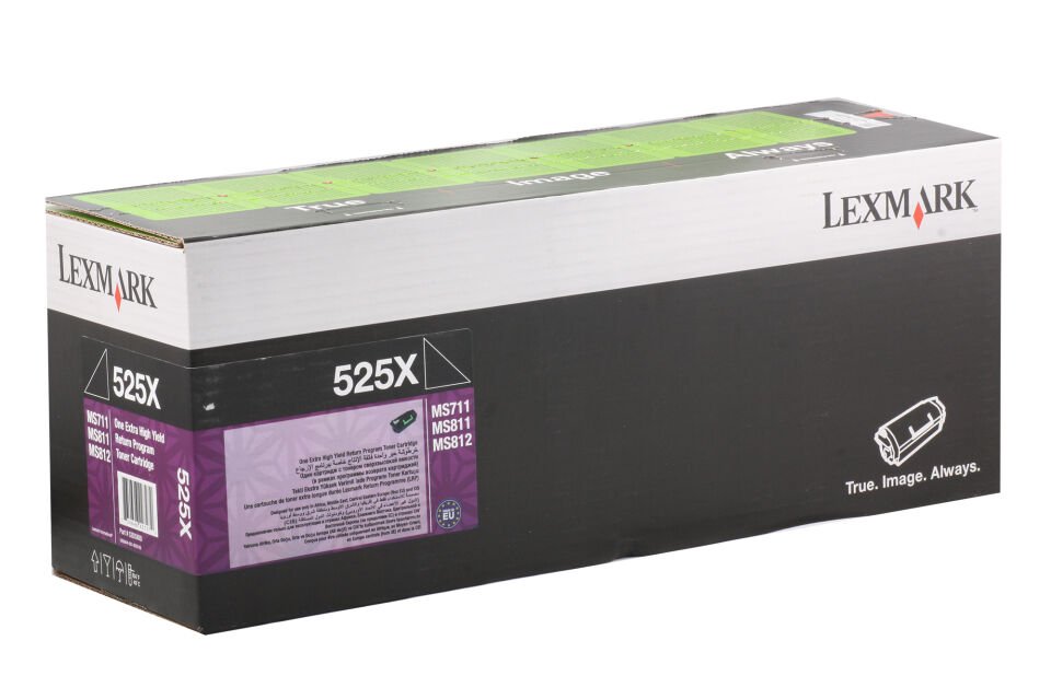 Lexmark Toner (525x) 45.000 Sayfa Black Siyah 52d5x00