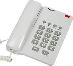 Trax Td205 Beyaz Kablolu Masaüstü Telefon