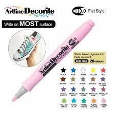 Artline Decorite Chisel Type Kesik Uçlu Marker P. Pink Lv-a-edf-3 P. Pınk