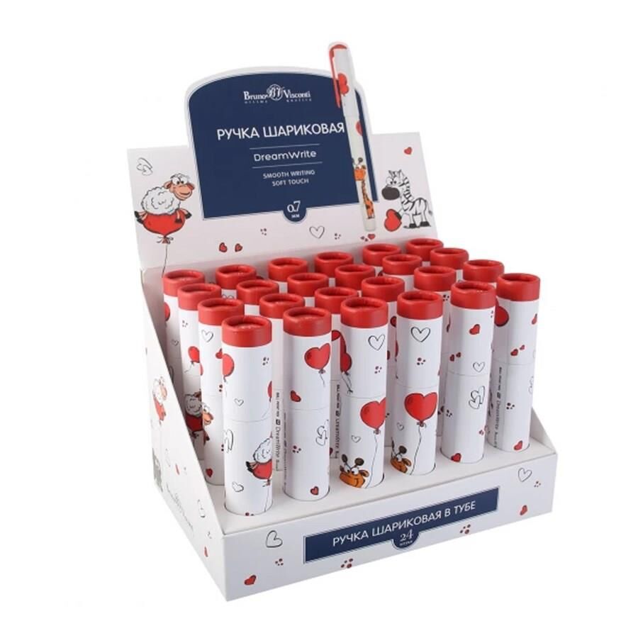 Bruno Visconti Dream Wrıte 0,7 Mm Tükenmez Kalem Silindir Kutu Mavi 20-0264-04