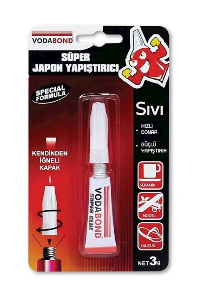 Vodabond Tamir Et Jel 20gr (metal-plastik-kauçuk-ahşap-cam)