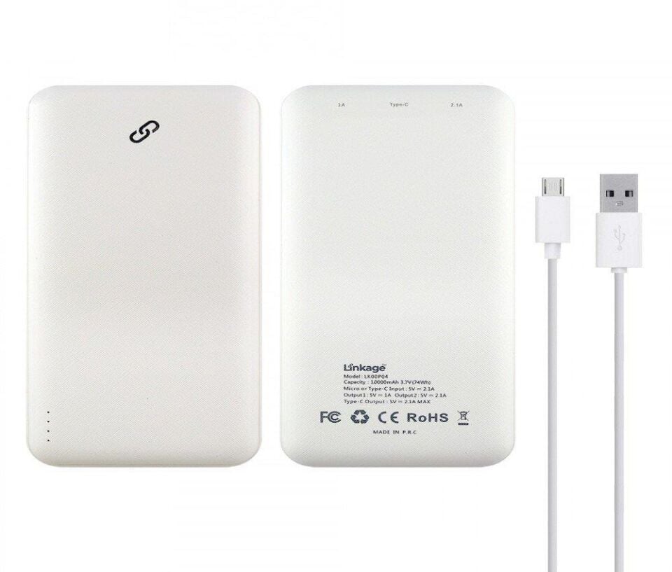 Linkage 2.7 Amp. 10000 Mah Taşınanilir Hızlı Sarj Aleti Lk00p03