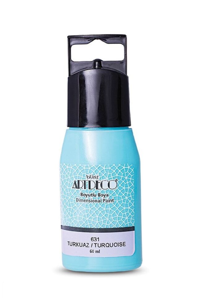 Artdeco Boyutlu Boya 60ml Turkuaz 631 Lv-y-042c-631