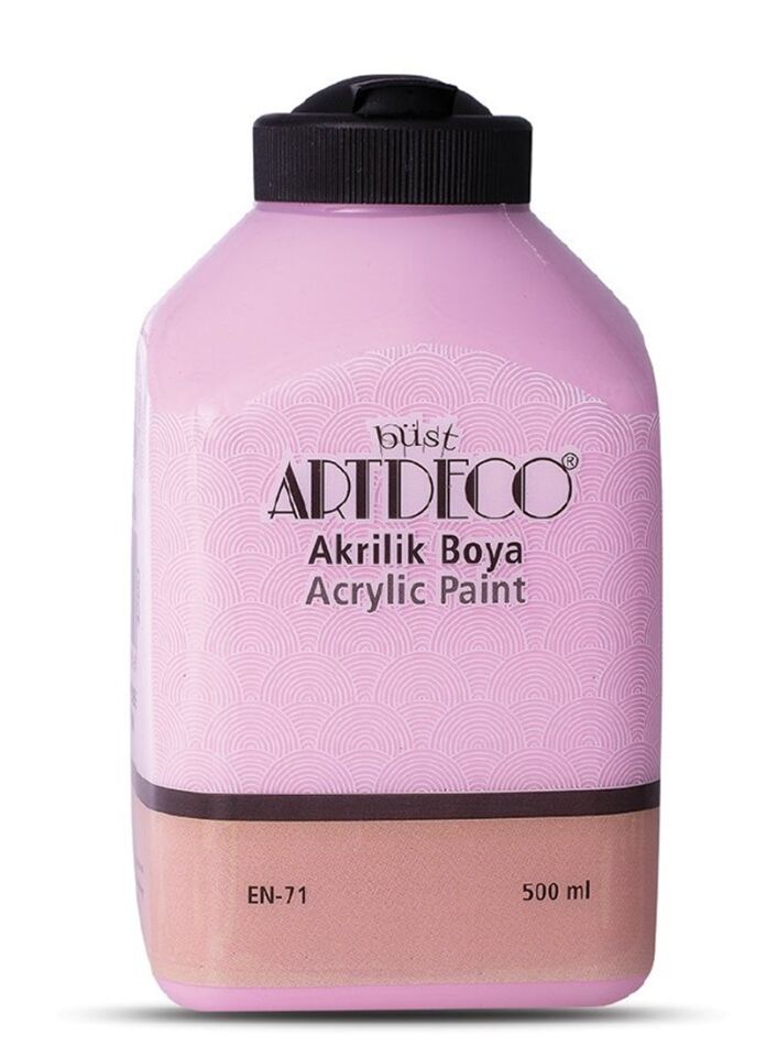 Artdeco Akrilik Boya 500ml Şakayık Pembe 3018 Lv-y-070l-3018