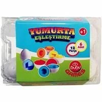 Bu-bu Games Yumurta Eşleştirme 6 Adet 12 Parça Gm0067