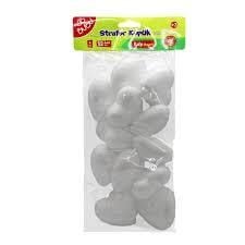 Bu-bu Strafor Köpük Kalp 6 Cm 12'li Kp0024