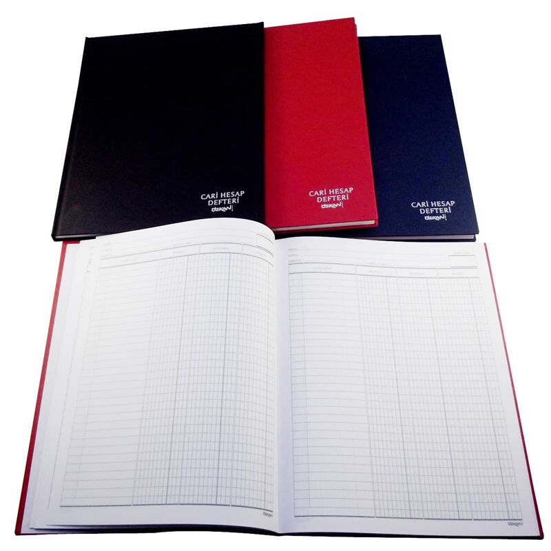 Özkan Cari Hesap Defteri Dik 20x28 Cm 320 Yaprak G0035