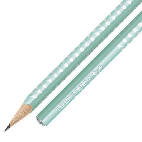 Faber Castell Kurşun Kalem Sparkle Üçgen Gövde Pearl Mint 118203