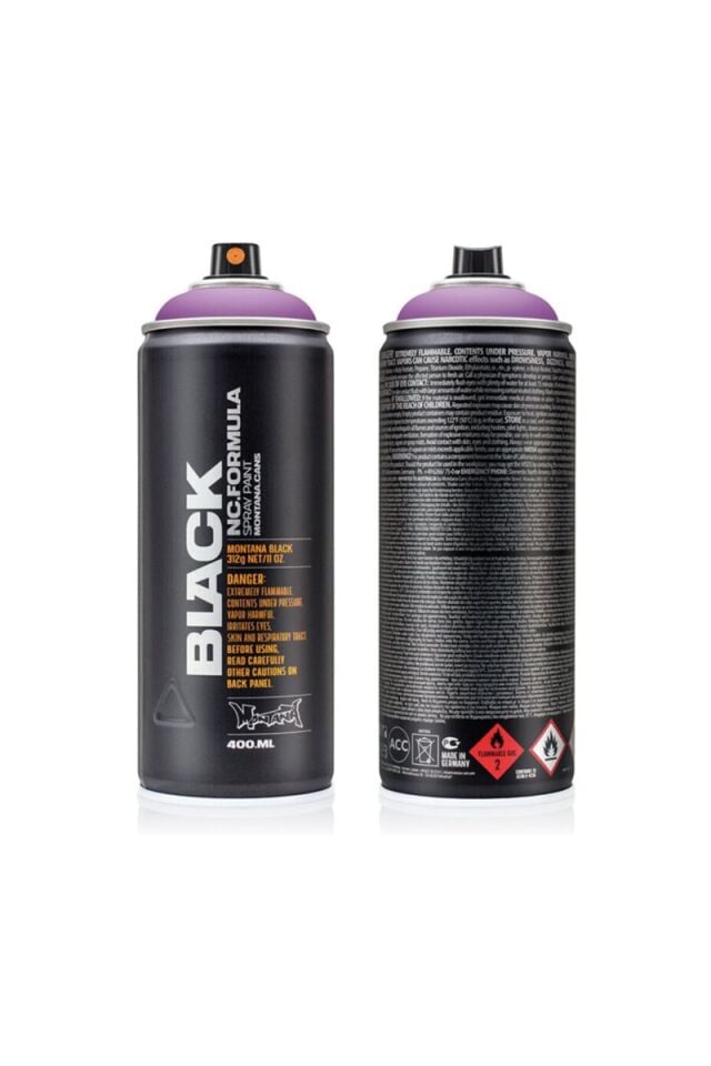 Montana Black Sprey Boya 400ml Monster Blk4020 Lv-mo-263859