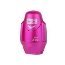 Serve Silgili Kalemtraş E-bot Metalik Pembe