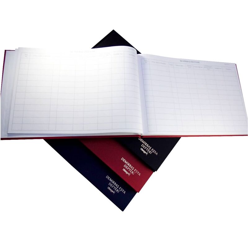 Özkan Demirbaş Eşya Defteri Ciltli 96 Yaprak G0506