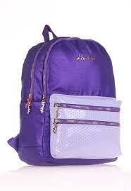 Kaukko Magıc Dreams Sırt Çantası (simli-mor) K1542