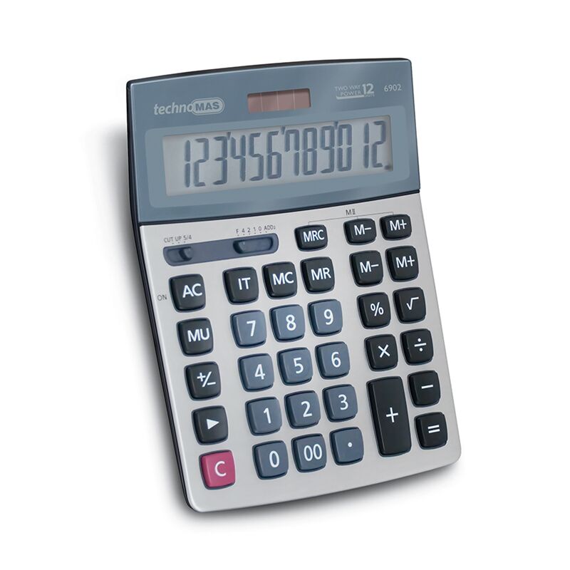 Mas Hesap Makinası Masaüstü 12 Hane 6902