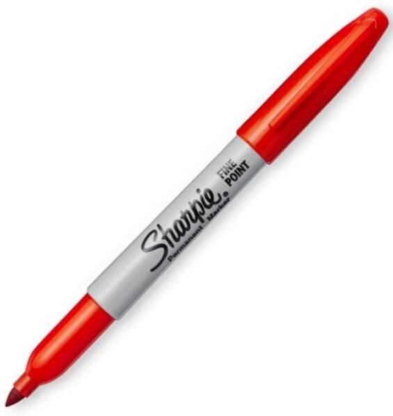 Sharpie Permanent Kalem Fine Yuvarlak Uç Optik Turuncu Sh-1954316