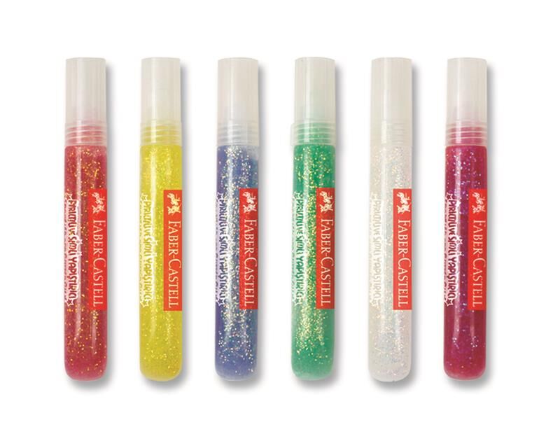 Faber Castell Sıvı Simli Yapıştırıcı 10,5 Ml Mavi 179860-2