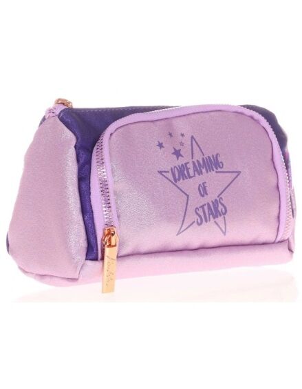 Kaukko Sparkle Plump Kalem Çantası (mor) K2524