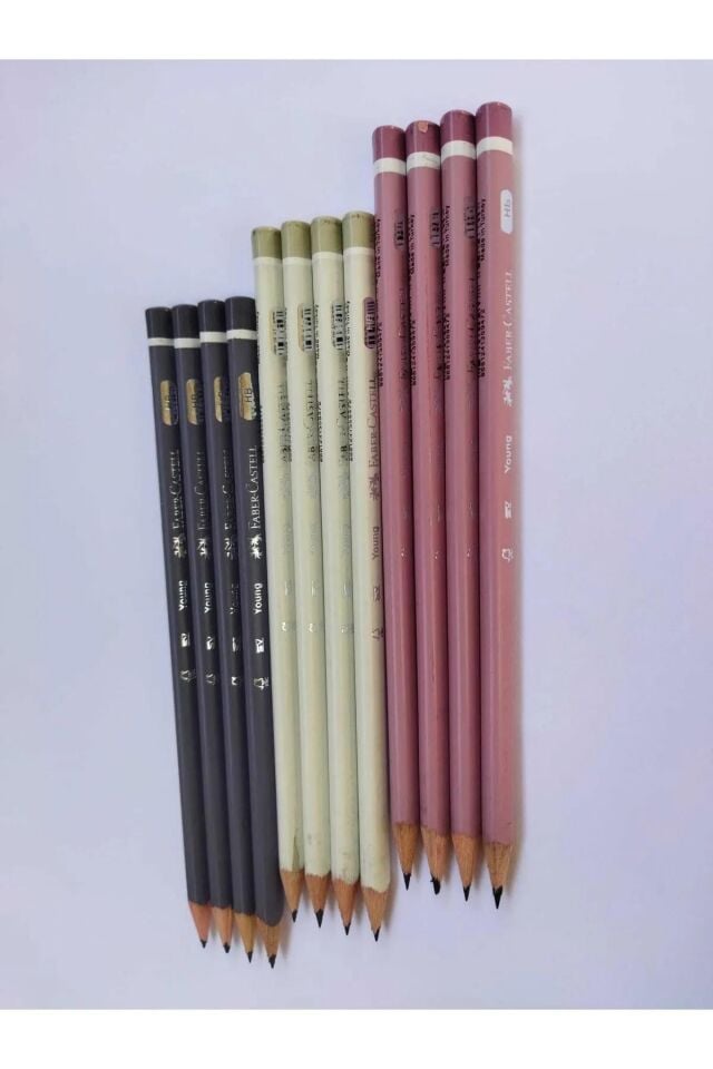 Faber Castell Kurşun Kalem Hb Mercanlı Üçgen Young 400002