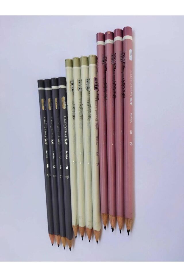 Faber Castell Kurşun Kalem Hb Mercanlı Üçgen Young 400002