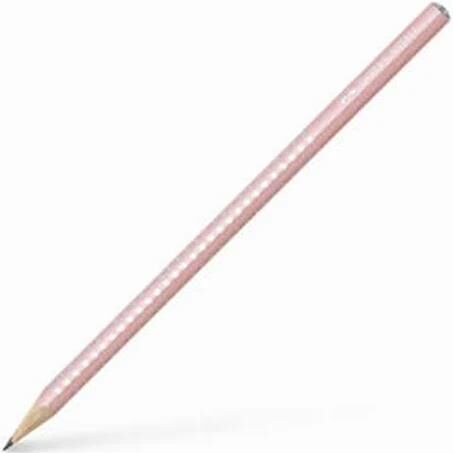 Faber Castell Kurşun Kalem Sparkle Üçgen Gövde Pearl Rose 118201