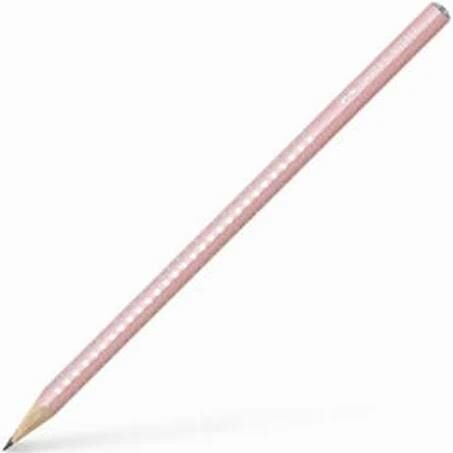 Faber Castell Kurşun Kalem Sparkle Üçgen Gövde Pearl Rose 118201