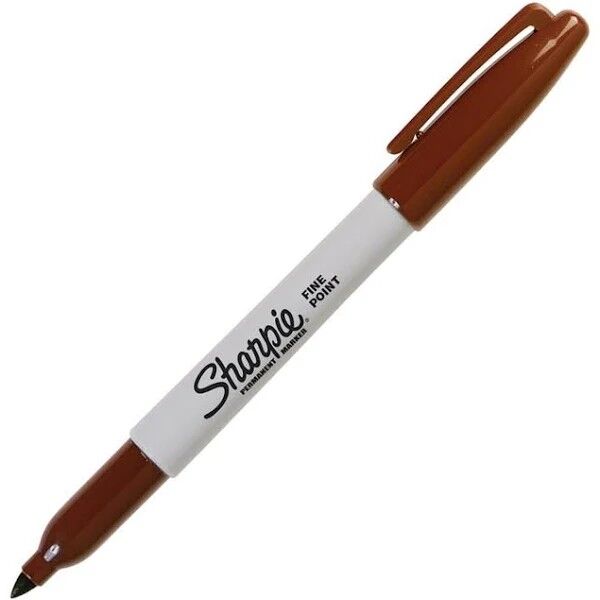 Sharpie Permanent Kalem Fine Yuvarlak Uç Kahverengi Sh-1785135