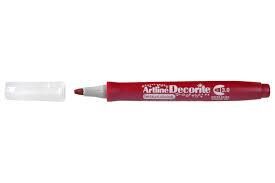 Artline Decorite Chisel Type Kesik Uçlu Marker M. Red Lv-a-edfm-3 M. Red
