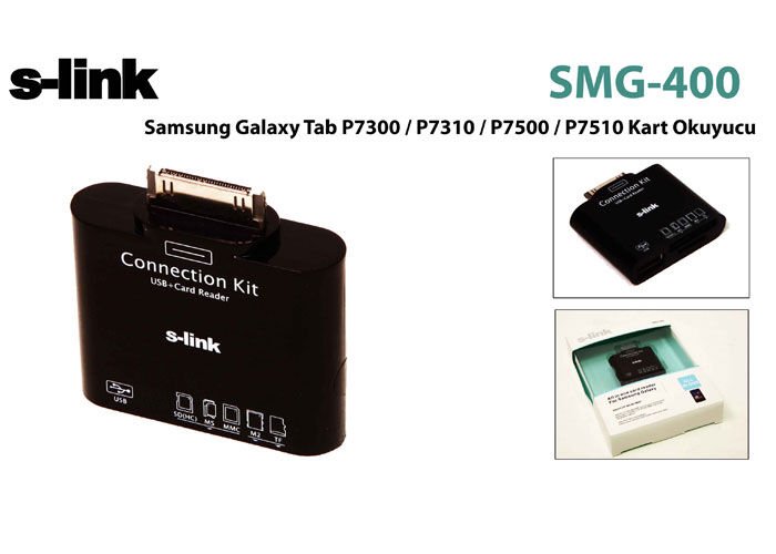 S-link Smg-400 Samsung Galaxy Tablet Kart Okuyucu