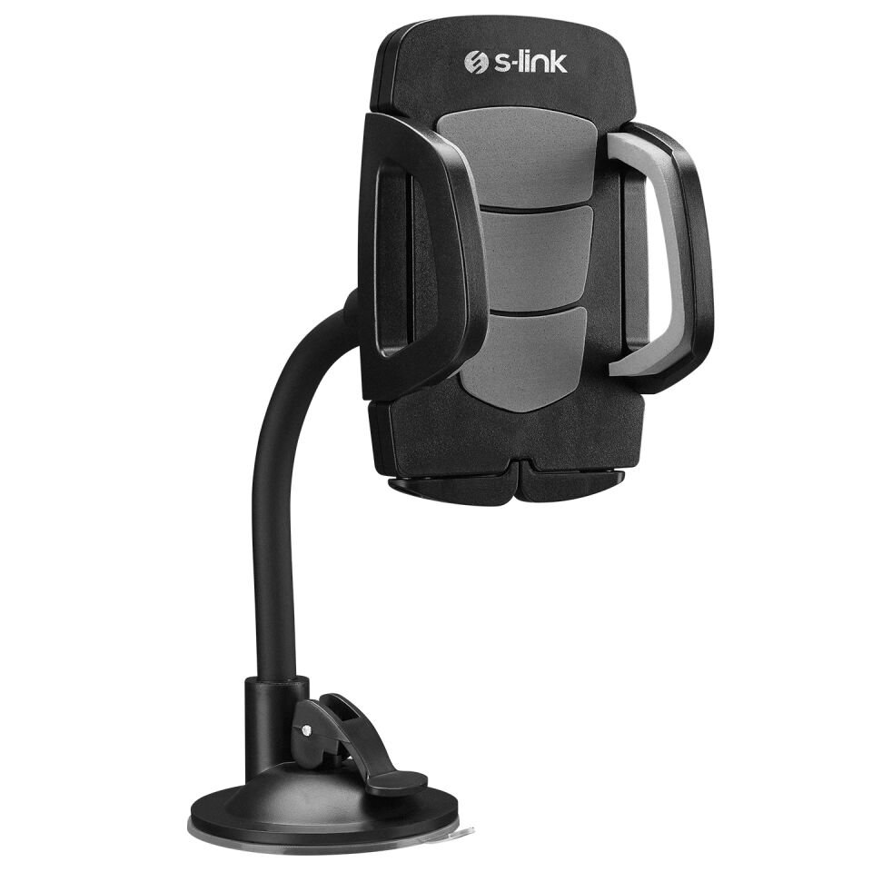 S-link Sl-at12 Universal Ayarlanabilir Gri Araç Telefon Tutucu