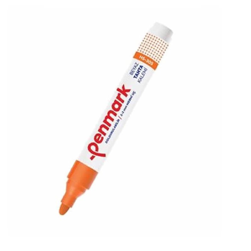Penmark Beyaz Tahta Kalemi Turuncu Hs-305-07