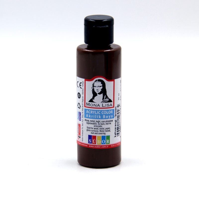 Monalisa Akrilik Boya 70 Ml Kahverengi Sd150-08