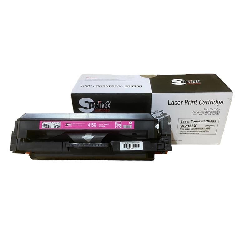 S Print W2033x (415x) Crg-055h Magenta Toner (wıthout Chıp) Sp10-415wxm